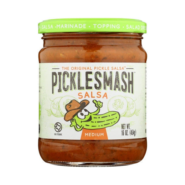 PICKLESMASH: Salsa Medium, 16 oz