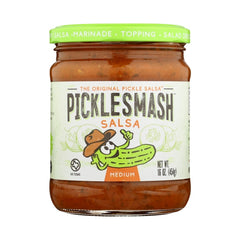 PICKLESMASH: Salsa Medium, 16 oz