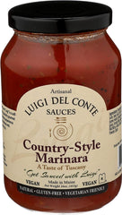 LUIGI DEL CONTE SAUCES: Sauce Marinara Cntry Styl, 16 oz