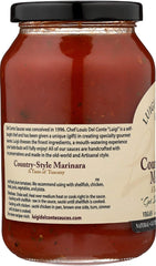 LUIGI DEL CONTE SAUCES: Sauce Marinara Cntry Styl, 16 oz