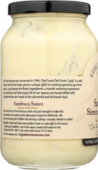 LUIGI DEL CONTE SAUCES: Sauce Sambuca Simmering, 15 oz