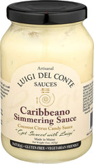 LUIGI DEL CONTE SAUCES: Sauce Caribbeano Smmering, 15 oz
