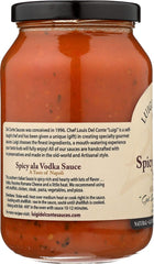 LUIGI DEL CONTE SAUCES: Sauce Spicy Ala Vodka, 16 oz