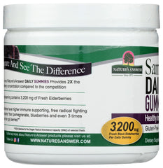 NATURES ANSWER: Sambucus Daily 2X Gummy, 45 pc