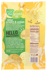 FROM THE GROUND UP: Cauliflower Chip Sour Crm, 3.5 oz