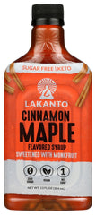 LAKANTO: Syrup Cinnamon Maple, 13 oz