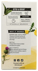 NUMI TEAS: Tea Dandelion Detox, 16 bg