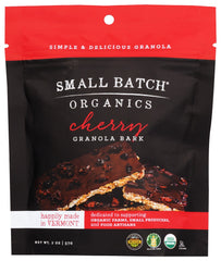 SMALL BATCH ORGANICS: Granola Bark Cherry, 2 oz