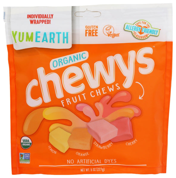 YUMEARTH: Candy Chewys Organic Sup, 8 oz