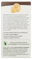 NATURES ANSWER: Capsule Lions Maine, 90 vc