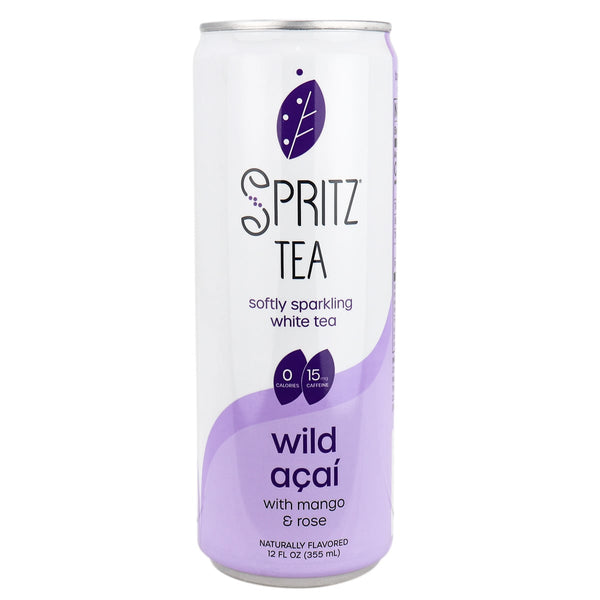 SPRITZ TEA: Tea Sparkling Wild Acai, 12 fo