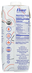 FLOW WATER: Water Peach Blueberry, 16.9 fo