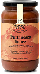 DELICIOUS & SONS: Sauce Puttanesca, 18.7 oz