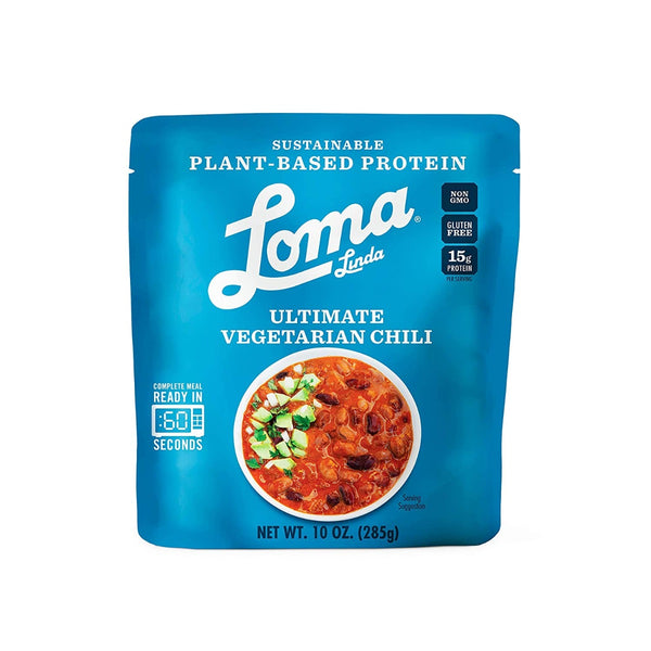 LOMA BLUE: Entree Vegeterian Chili, 10 oz