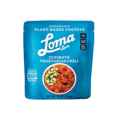 LOMA BLUE: Entree Vegeterian Chili, 10 oz
