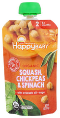 HAPPY BABY: Food Bby Sqsh Chkp Sp Org, 4 oz