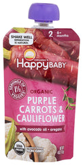 HAPPY BABY: Food Baby Crrt Clflwr Org, 4 oz