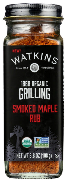 WATKINS: Rub Grill Smoked Maple, 3.8 oz