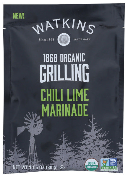 WATKINS: Marinade Chili Lime Org, 1.06 oz