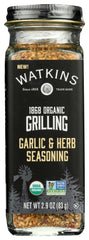 WATKINS: Ssnng Grilling Grlc Herb, 2.9 oz