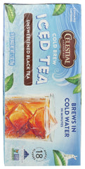 CELESTIAL SEASONINGS: Tea Cold Brew Unsweetened, 18 bg