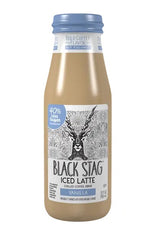 BLACK STAG: Latte Vanilla Less Sugar, 13.7 fo