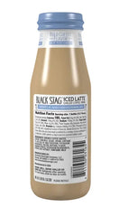 BLACK STAG: Latte Vanilla Less Sugar, 13.7 fo