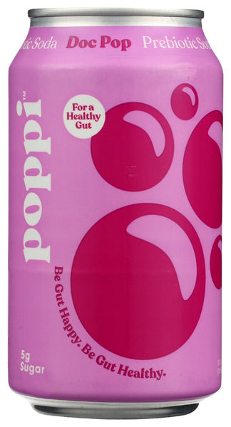 POPPI: Soda Prebiotic Doc Pop, 12 fo