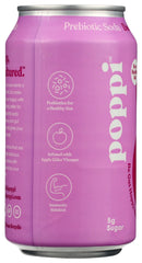 POPPI: Soda Prebiotic Doc Pop, 12 fo