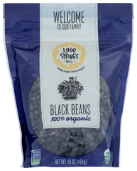 1000 SPRINGS MILL: Beans Black, 16 oz