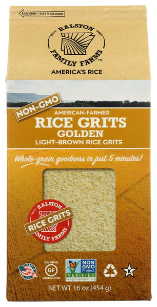 RALSTON FAMILY FARMS: Grits Rice Golden, 16 oz