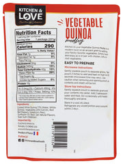 KITCHEN AND LOVE: Quinoa Rth Golden Vegetable, 8 oz