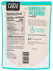 KITCHEN AND LOVE: Quinoa And Tabbouleh Rth, 8 oz