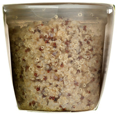 KITCHEN AND LOVE: Quinoa Bi Color Extra Virgin Olive Oil Garlic, 10.6 oz