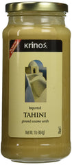 KRINOS: Imported Tahini Ground Sesame Seeds, 16 oz