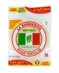 LA BANDERITA: Totilla Whole Wheat 6 in 16 ct, 16 oz