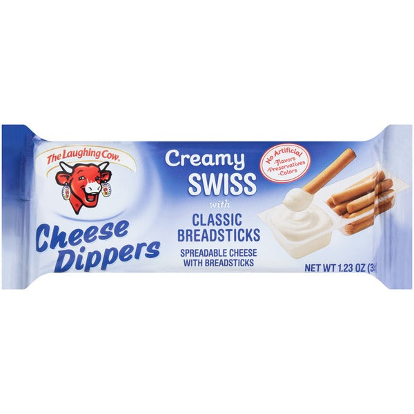 LAUGHING COW: Breadsticks Creamy Swiss, 1.23 oz
