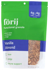 FORIJ: Granola Vanilla Almond, 8 oz