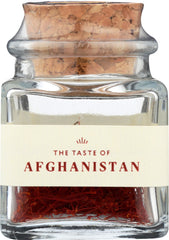 RUMI SPICE: Saffron Threads Glss Jar, 1 gm