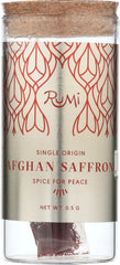 RUMI SPICE: Spice Saffron Tall Bottle, 0.5 gm