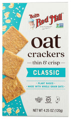 BOBS RED MILL: Crackers Oat Classic, 4.25 oz