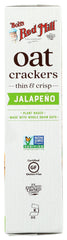 BOBS RED MILL: Crackers Oat Jalepeno, 4.25 oz