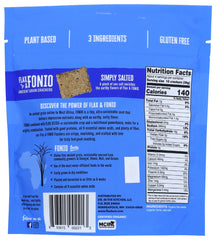 DOCTOR IN THE KITCHEN: Crackers Flax Fon Sltd, 4.5 oz