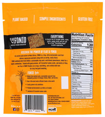 DOCTOR IN THE KITCHEN: Crackers Flax Fon Evrythg, 4.5 oz