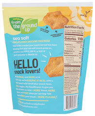 FROM THE GROUND UP: Cracker Caul Snack Seaslt, 3.5 oz
