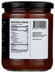 NAKED INFUSIONS: Salsa Fire Rstd Grlc Org, 16 oz