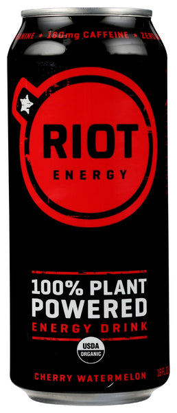 RIOT ENERGY: Drink Chry Watrmln Enrgy, 16 fo