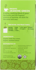 EQUAL EXCHANGE: Tea Jasmine Green Org, 20 bg