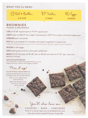 SIMPLE MILLS: Brownie Mix, 12.9 oz