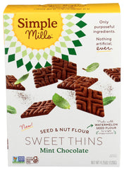 SIMPLE MILLS: Sweet Thins Chocolate Mnt, 4.25 oz